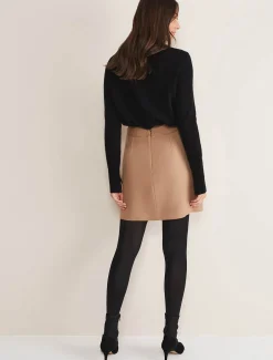 Skirts^Phase Eight Isi Suit Skirt Co-Ord Camel