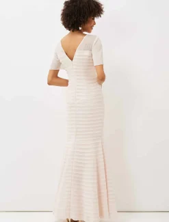 Dresses^Phase Eight Ivanka Layered Fishtail Dress Cameo