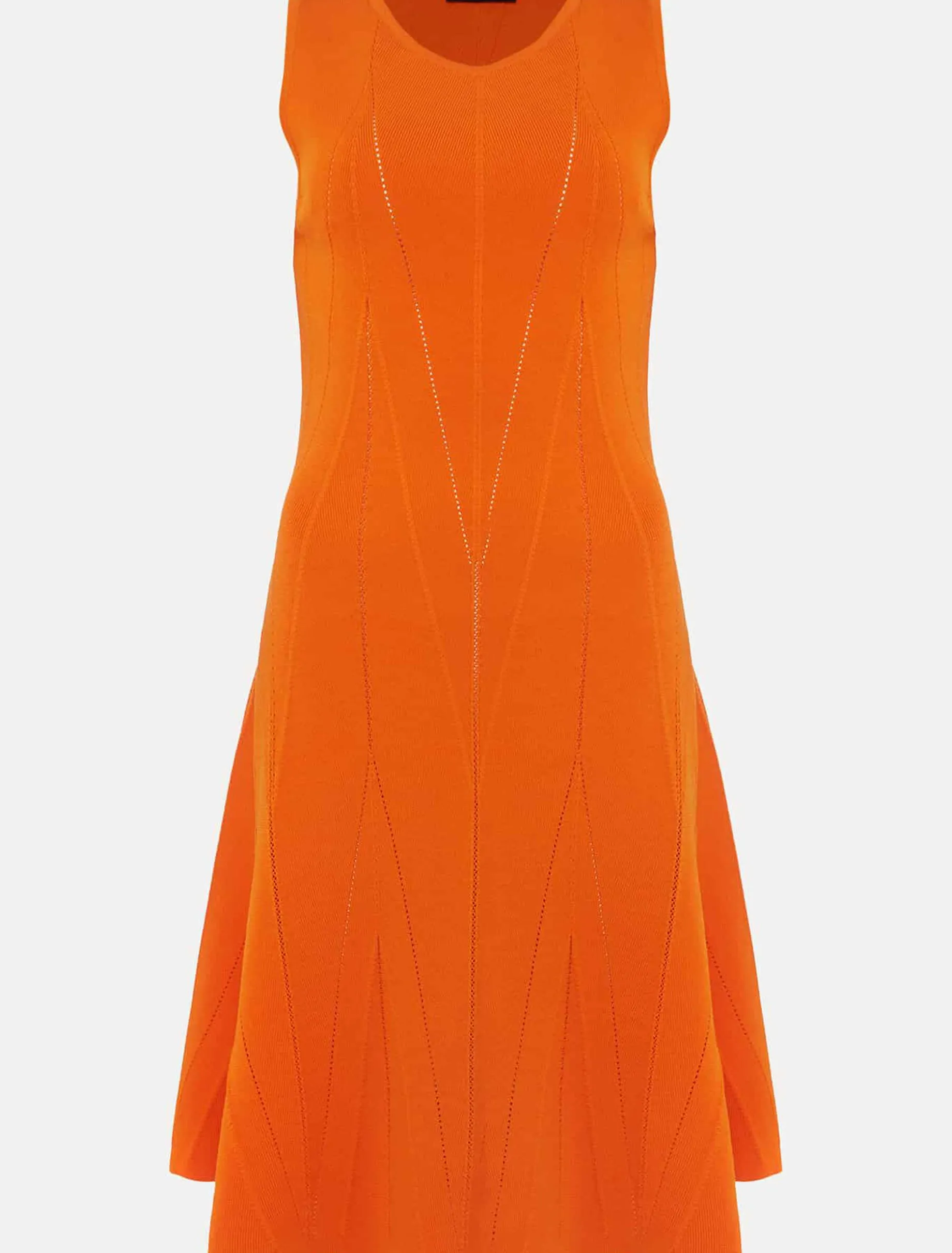 Dresses^Phase Eight Jaya Stitch Detail Dress Orange