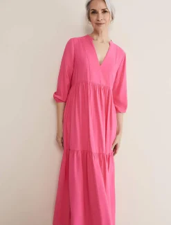 Dresses^Phase Eight Jayde Midaxi Dress Pink