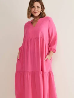Dresses^Phase Eight Jayde Midaxi Dress Pink
