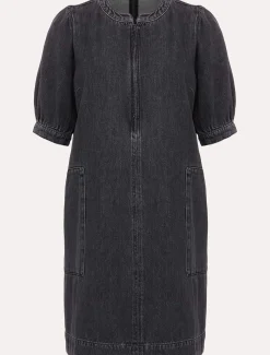 Dresses^Phase Eight Jett Denim Shift Dress Grey