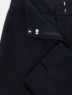 Trousers & Shorts^Phase Eight Julianna Cropped Straight Leg Trousers Navy