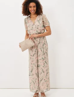 Dresses^Phase Eight Kadie Fil Coupe Jumpsuit Pale Pink