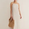 Dresses^Phase Eight Kady Strappy D Ring Dress Stone