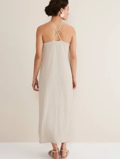 Dresses^Phase Eight Kady Strappy D Ring Dress Stone