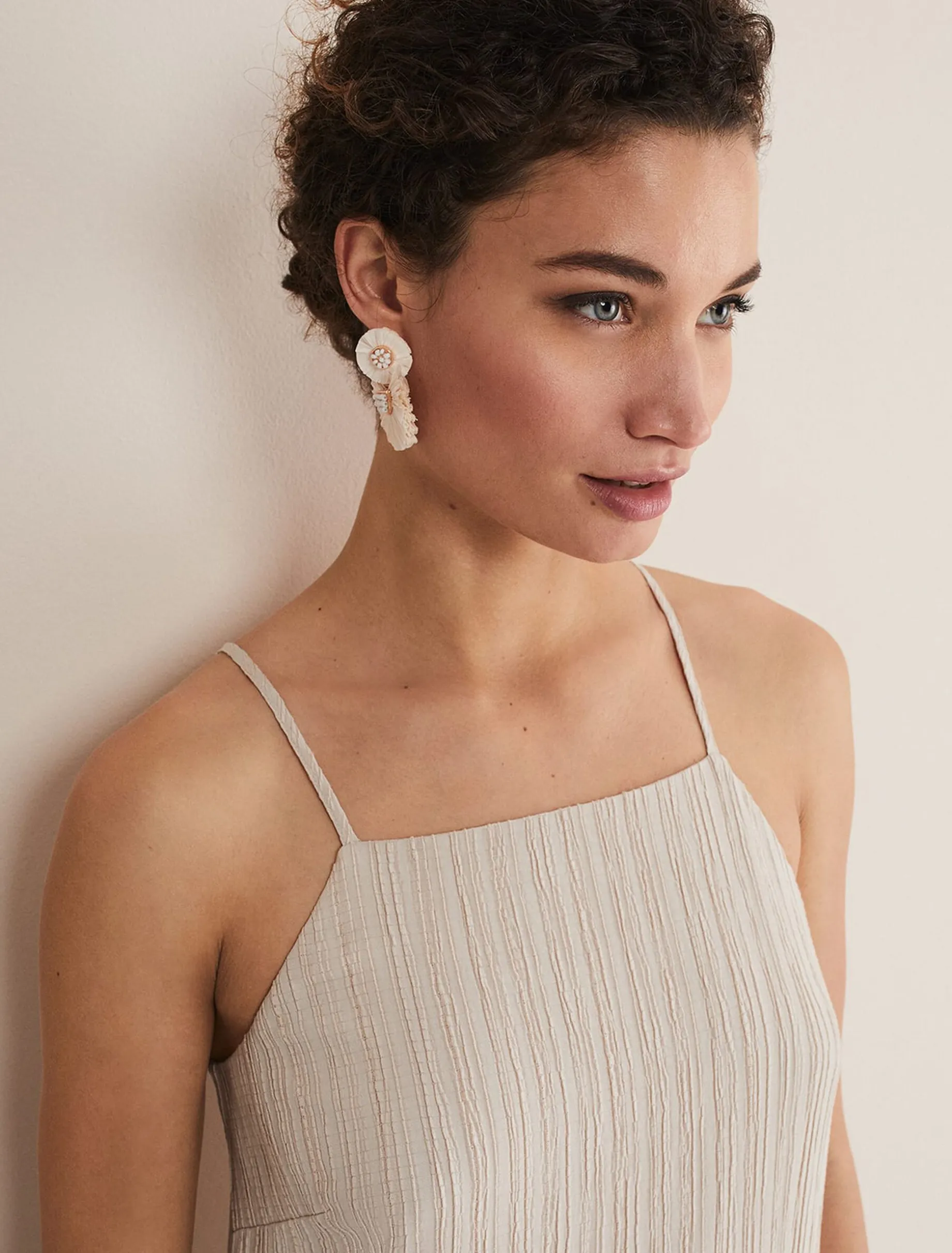 Dresses^Phase Eight Kady Strappy D Ring Dress Stone