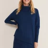 Knitwear^Phase Eight Katya Cosy Asymmetric Knit Dark Teal
