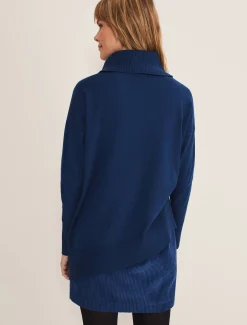 Knitwear^Phase Eight Katya Cosy Asymmetric Knit Dark Teal