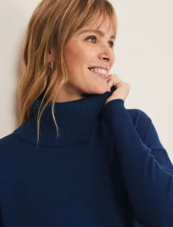 Knitwear^Phase Eight Katya Cosy Asymmetric Knit Dark Teal