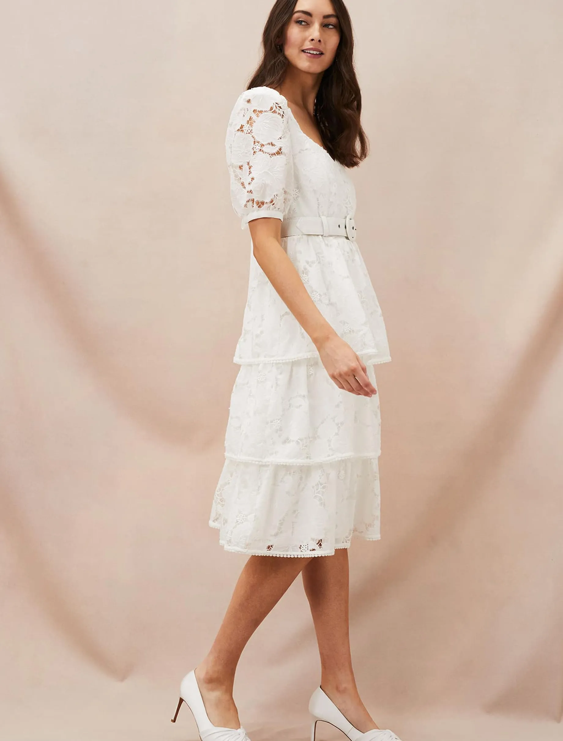 Occasion Shoes^Phase Eight Kendal Court Shoe Ivory