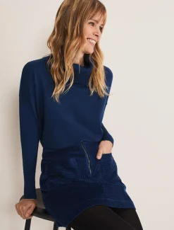 Skirts^Phase Eight Kennedy Corduroy Mini Skirt Teal