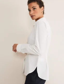 Shirts & Blouses^Phase Eight Kiyah Fitted Shirt White