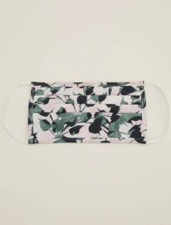Scarves & Ponchos^Phase Eight Larissa Leaf Face Mask Green