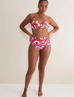 Swimwear^Phase Eight Leaf Print Bikini Bottoms Orange