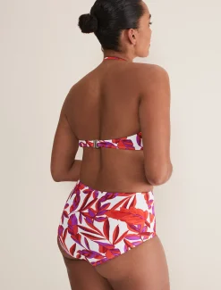 Swimwear^Phase Eight Leaf Print Bikini Top Orange