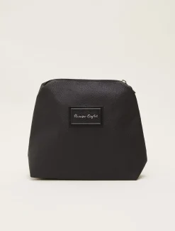 Bags^Phase Eight Leather Hobo Slouch Bag Black