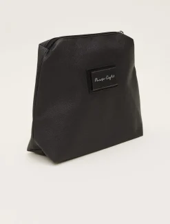Bags^Phase Eight Leather Hobo Slouch Bag Black