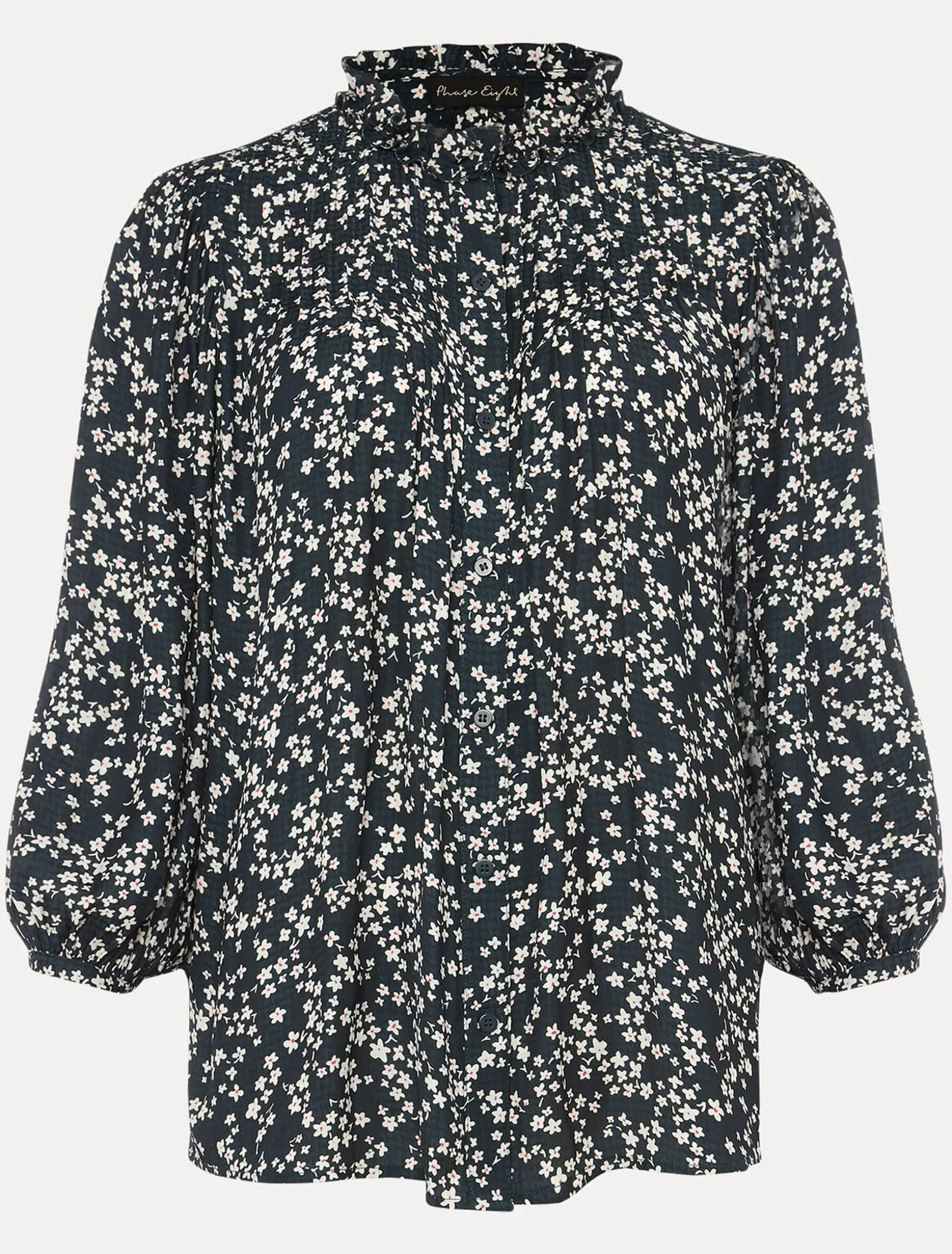 Shirts & Blouses^Phase Eight Lennox Ditsy Print Blouse Green/Pink