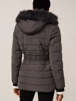 Coats^Phase Eight Leona Short Puffer Coat Grey