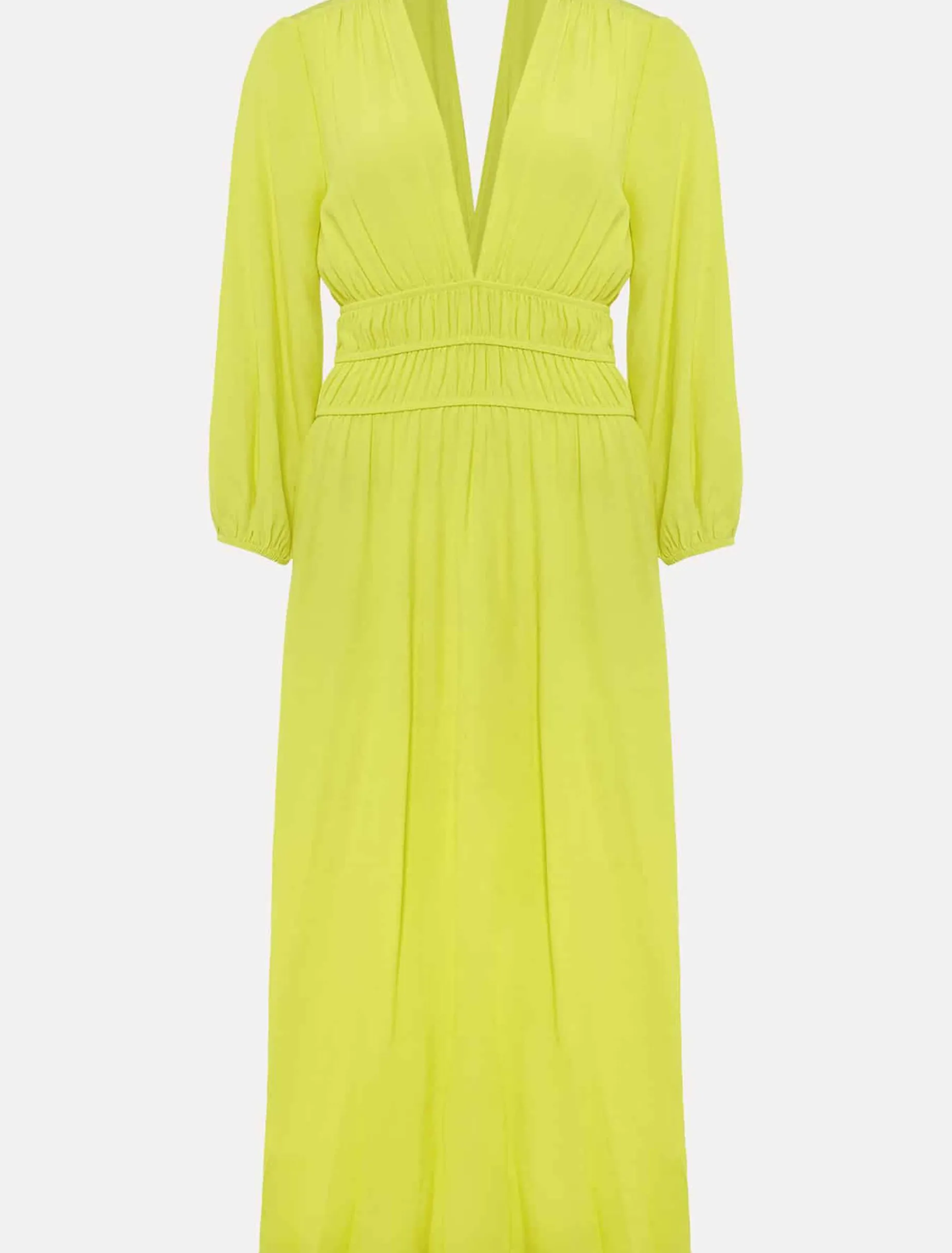 Dresses^Phase Eight Lina A Line Midi Dress Lime