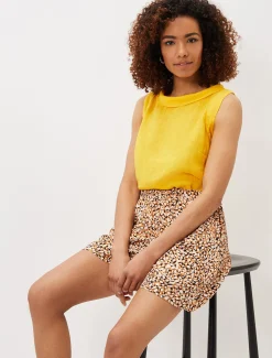 Trousers & Shorts^Phase Eight Lorha Almond Printed Shorts Multi-Coloured