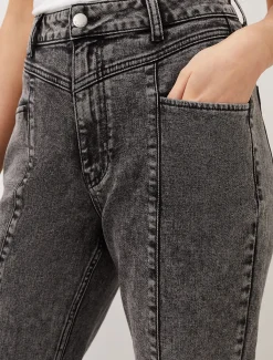 Trousers & Shorts^Phase Eight Lou Mom Jeans Washed Black