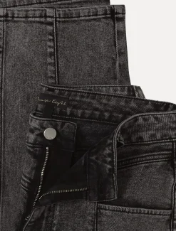 Trousers & Shorts^Phase Eight Lou Mom Jeans Washed Black