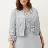 Jackets^Phase Eight Luisa Lace Occasion Jacket Mineral