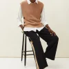 Trousers & Shorts^Phase Eight Mae Side Stripe Wide Leg Trouser Navy