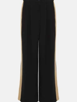 Trousers & Shorts^Phase Eight Mae Side Stripe Wide Leg Trouser Navy