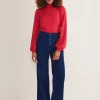 Trousers & Shorts^Phase Eight Magsie Corduroy Wide Leg Jeans Blue