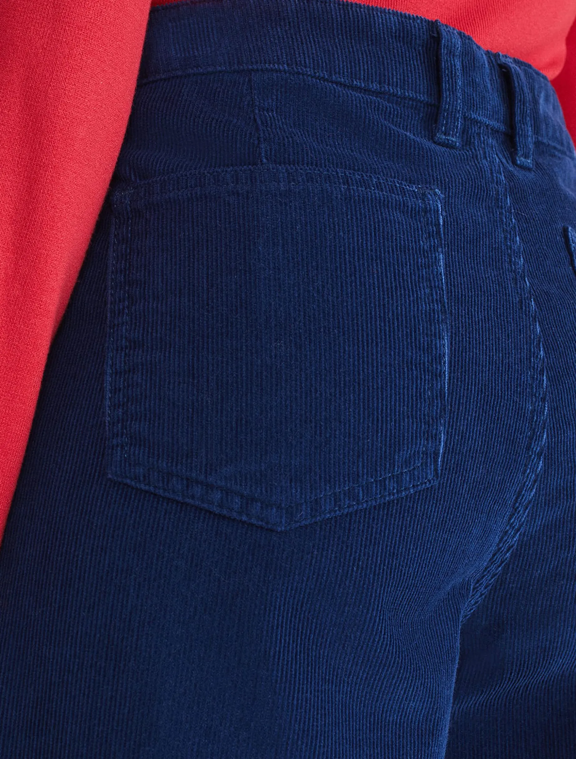 Trousers & Shorts^Phase Eight Magsie Corduroy Wide Leg Jeans Blue