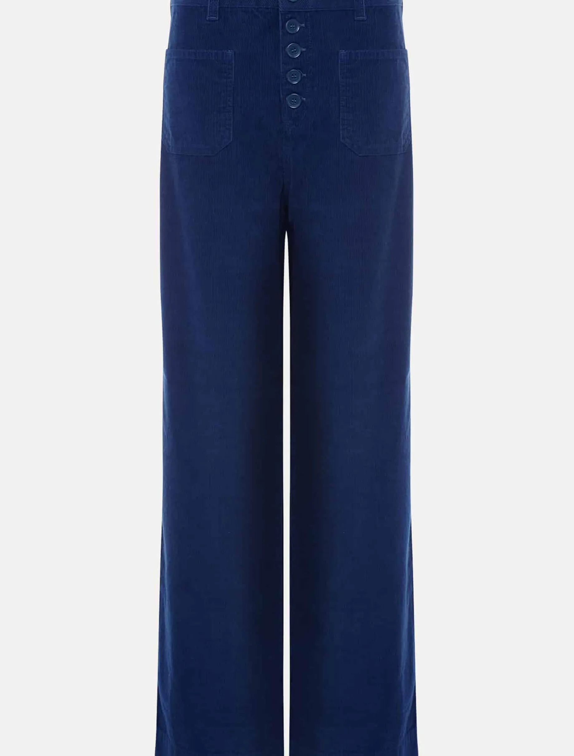 Trousers & Shorts^Phase Eight Magsie Corduroy Wide Leg Jeans Blue