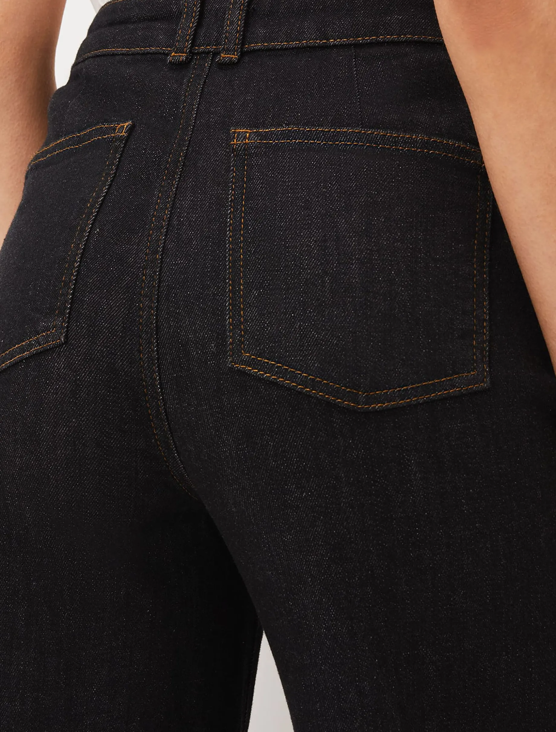 Jeans^Phase Eight Magsie Wide Leg Jean Black
