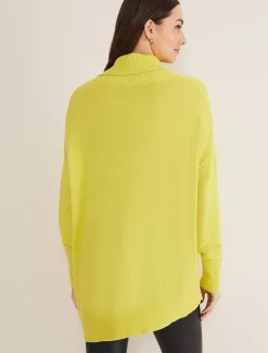 Knitwear^Phase Eight Maltia Asymmetric Hem Jumper Lime