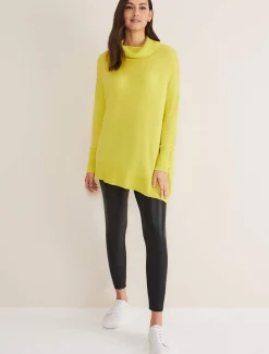 Knitwear^Phase Eight Maltia Asymmetric Hem Jumper Lime