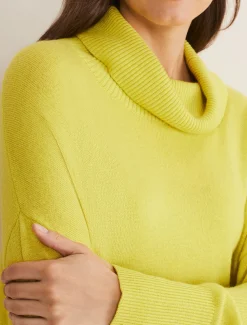 Knitwear^Phase Eight Maltia Asymmetric Hem Jumper Lime