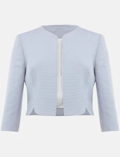 Jackets^Phase Eight Maria Textured Jacklet Mineral