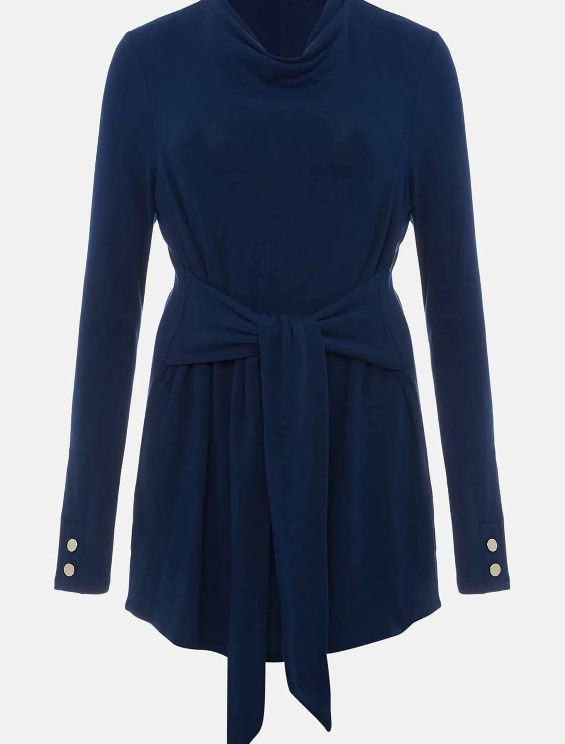 Tops & T-Shirts^Phase Eight Maya Tie Front Longline Top Teal