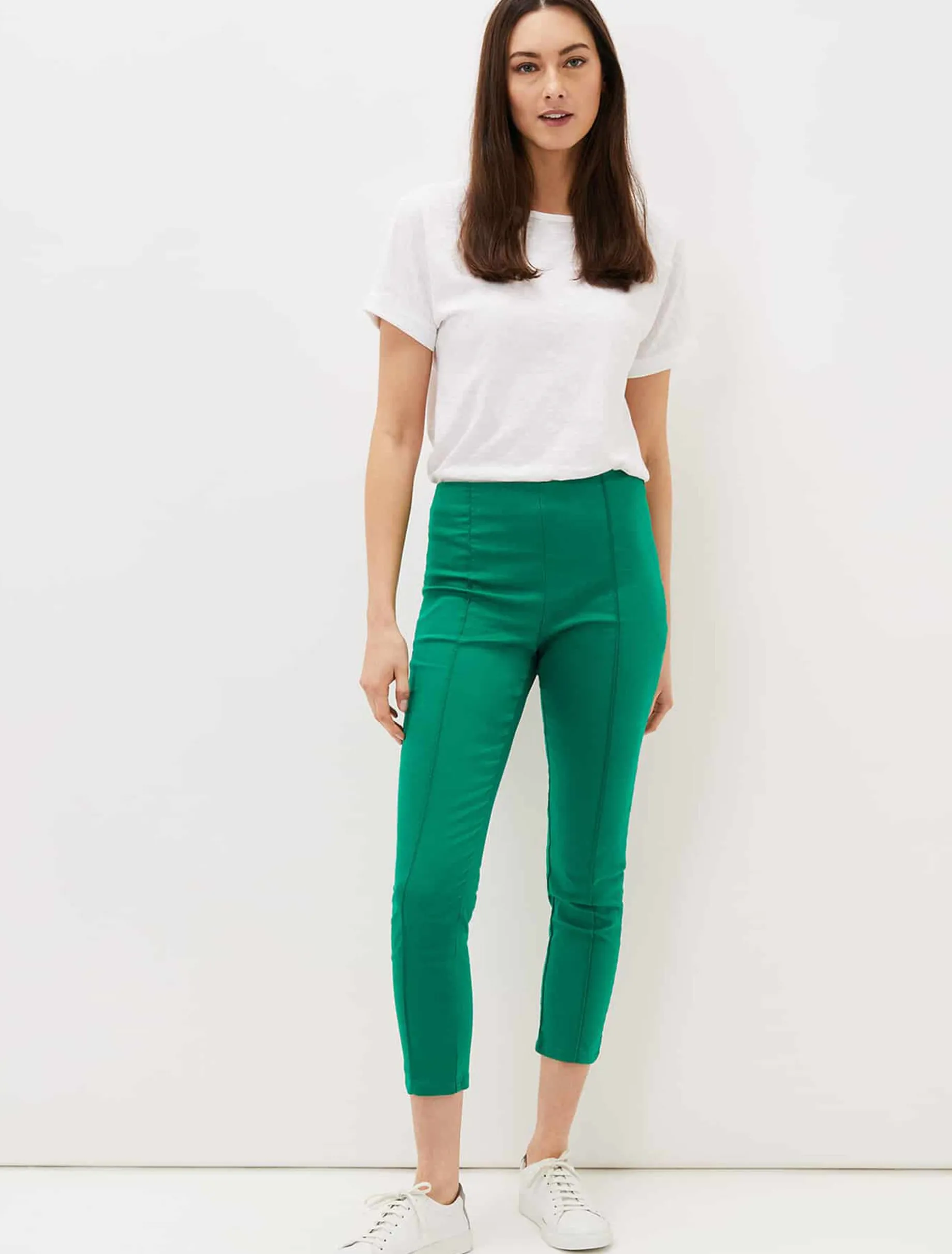 Trousers & Shorts^Phase Eight Miah Cropped Jegging Green