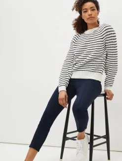 Trousers & Shorts^Phase Eight Miah Cropped Jegging Navy