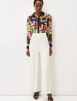 Shirts & Blouses^Phase Eight Milano Geo Shirt Multi-Coloured
