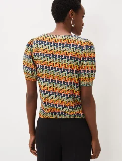 Tops & T-Shirts^Phase Eight Milano Wrap Top Multi-Coloured