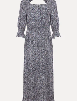 Dresses^Phase Eight Millie Ditsy Print Dress Blue Multi