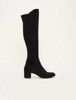 Heels^Phase Eight Milly Knee High Boots Black