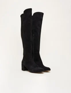 Heels^Phase Eight Milly Knee High Boots Black