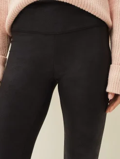 Trousers & Shorts^Phase Eight Molly Textured Leggings Black