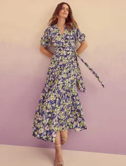 Dresses^Phase Eight Morven Floral Maxi Dress Navy/Multi