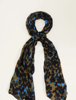Scarves & Ponchos^Phase Eight Nell Confetti Lightweight Scarf Khaki/Multi